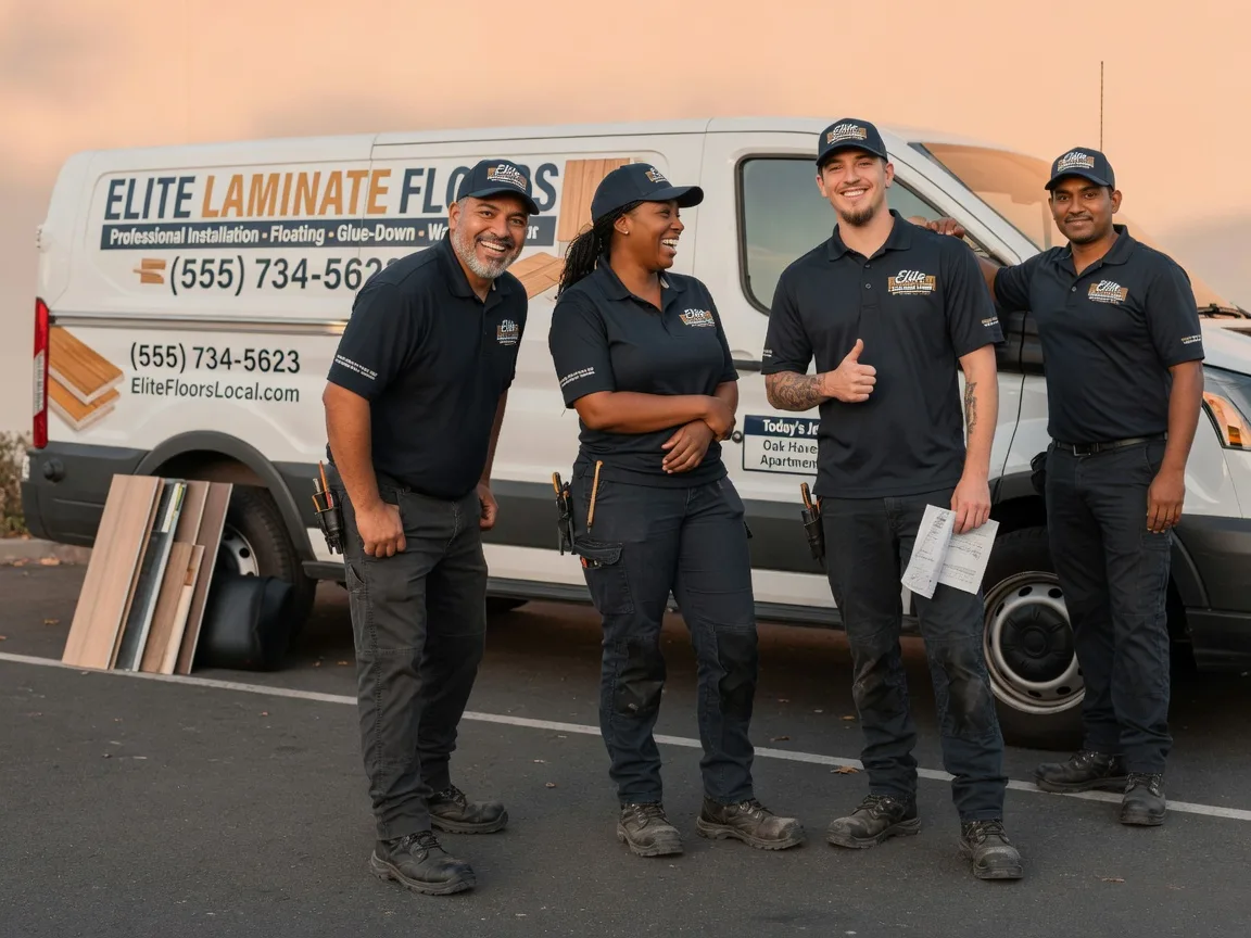 Laminate flooring installation company in Carpio, ND
